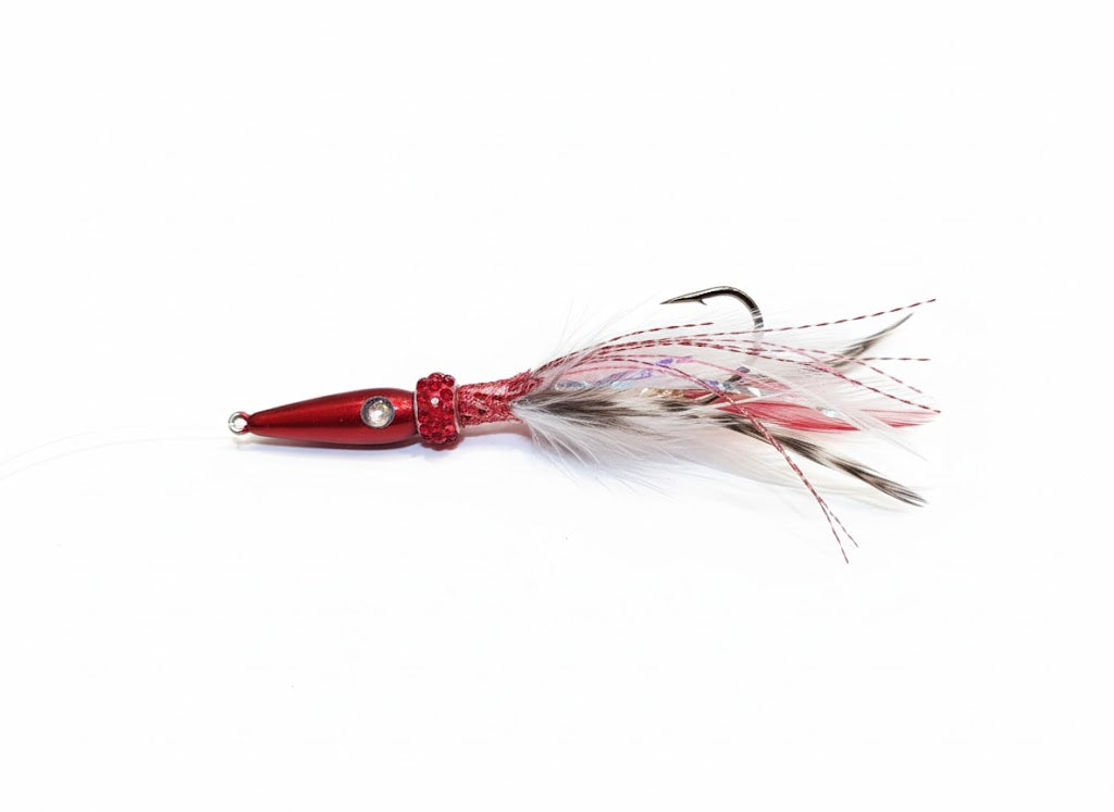 Plumero collarín Rojo